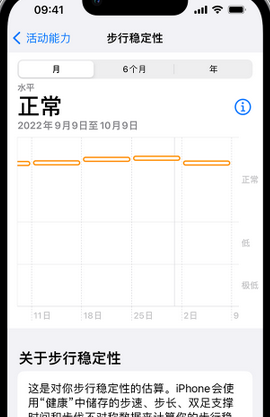 古塔iPhone手机维修如何在iPhone开启'步行稳定性通知'