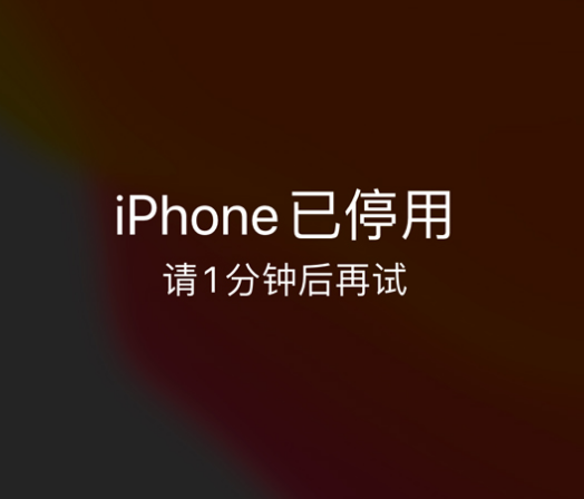 古塔苹果手机维修分享:iPhone 显示“不可用”或“已停用”怎么办？还能保留数据吗？ 