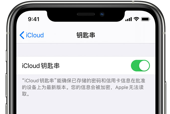 古塔苹果手机维修分享在 iPhone 上开启 iCloud 钥匙串之后会储存哪些信息 