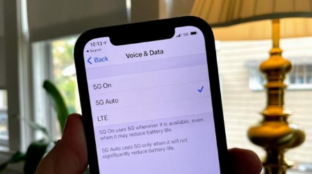 古塔苹果手机维修分享iPhone 12如何打开或关闭5G网络 